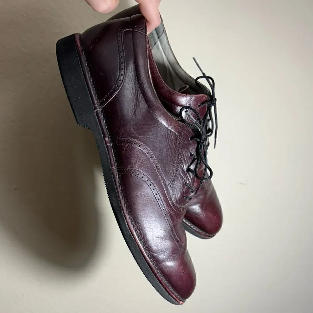 DresSports by Rockport Leather Upper Brown Oxford Shoe Size 13